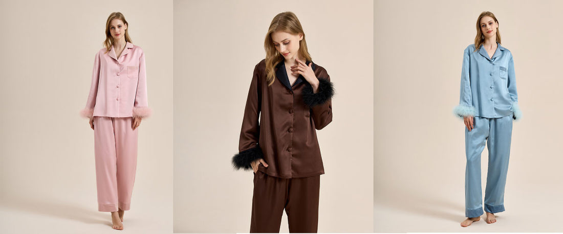 buy 1 get free and free shipping winter luxury pajamas for women and lady
