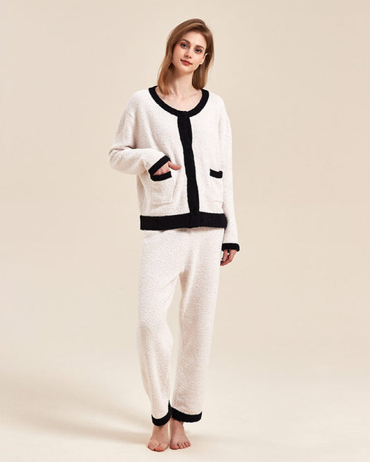 Winter Classic Chic Style Fur Pajama