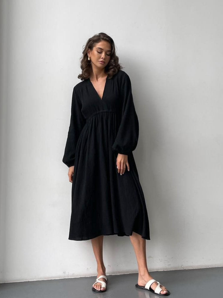 Women's Long Sleeve Half Zip Oversized Sweatshirt | Lapel Collar, Loose Fit Casual Pullover Top